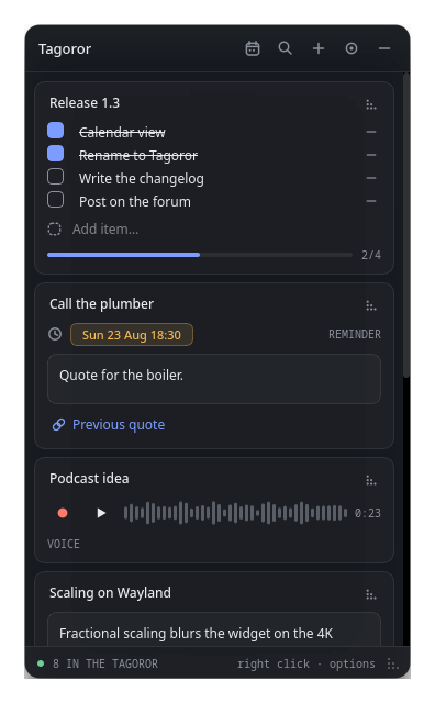 Tagoror panel